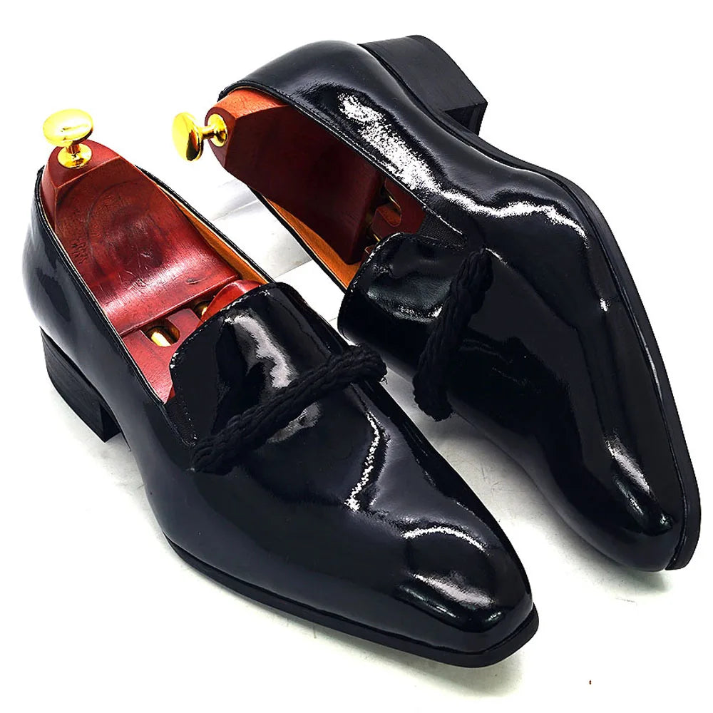 Mocassin de Soirée Homme Vernis Luxe