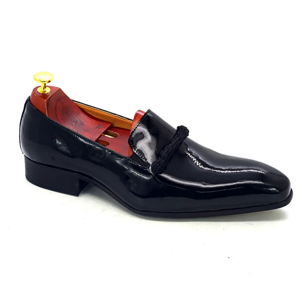 Mocassin de Soirée Homme Vernis Luxe