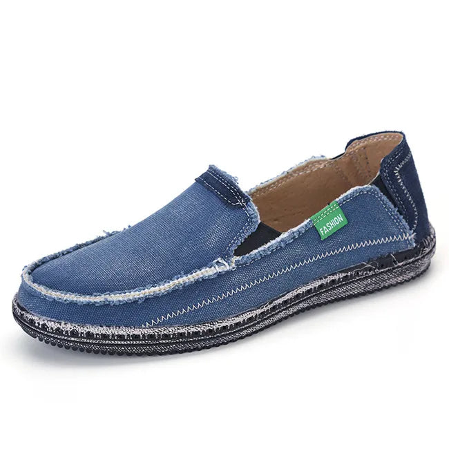 Mocassin en Jean Homme Pas Cher