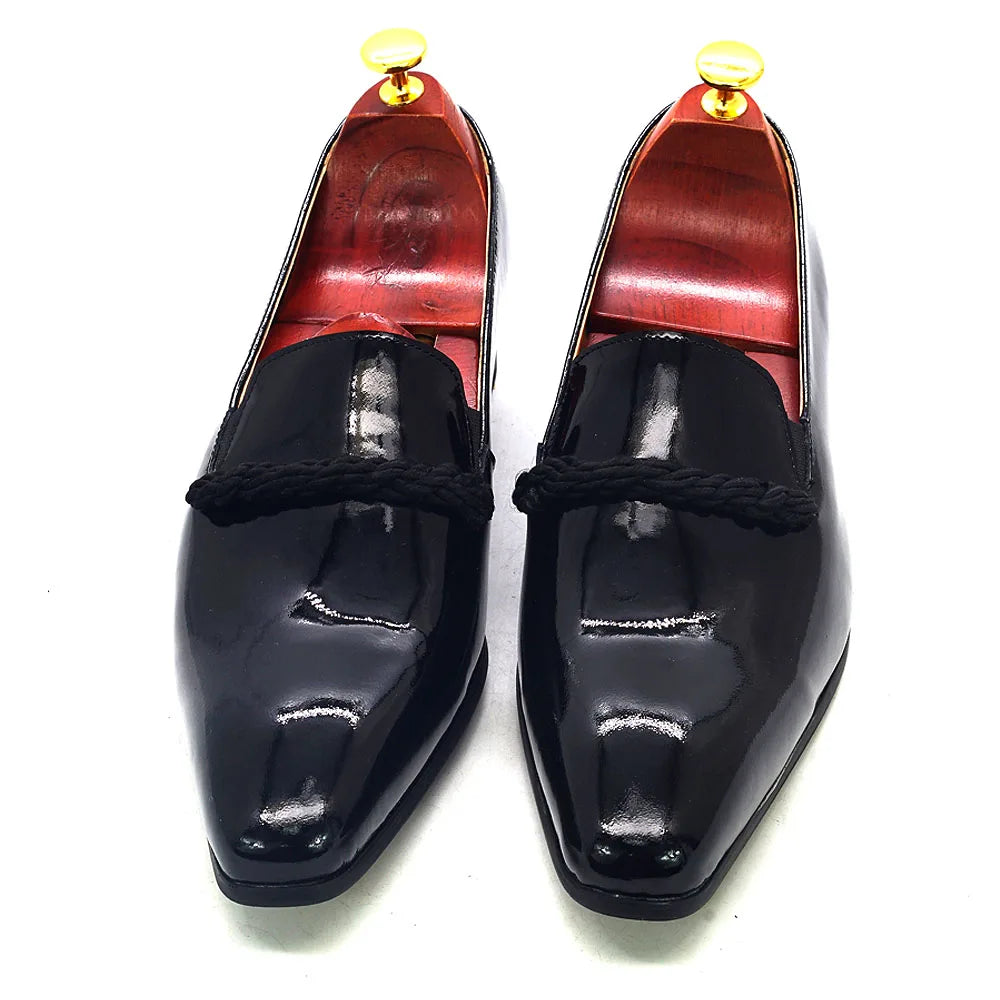Mocassin de Soirée Homme Vernis Luxe