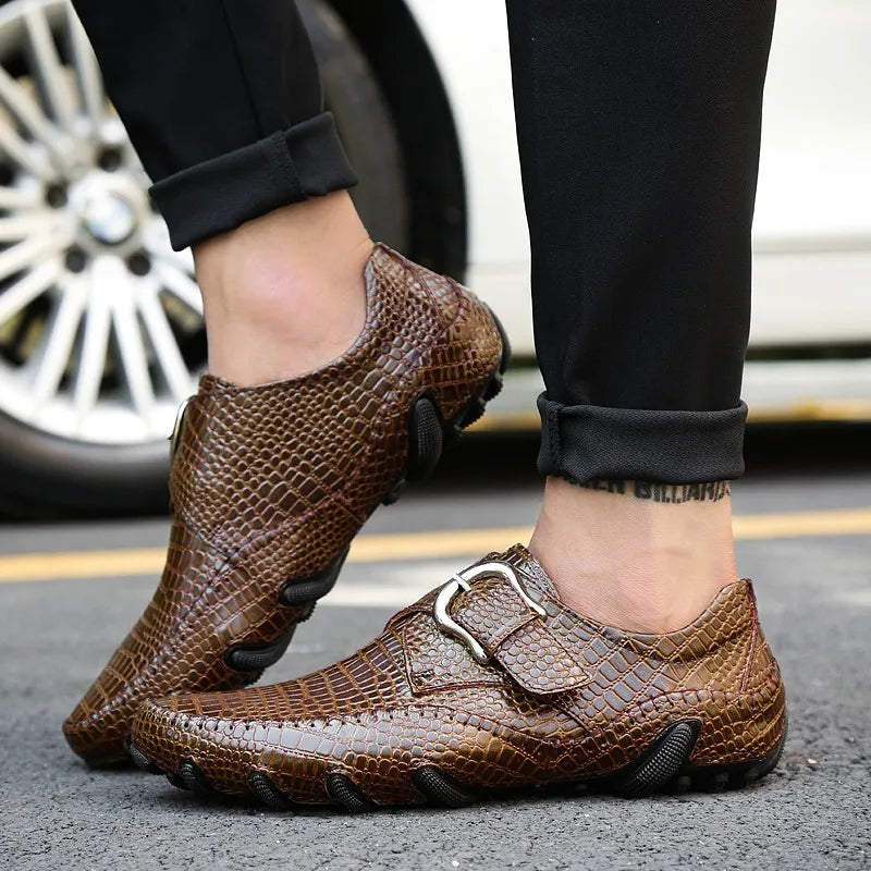 Mocassin Lavande Homme