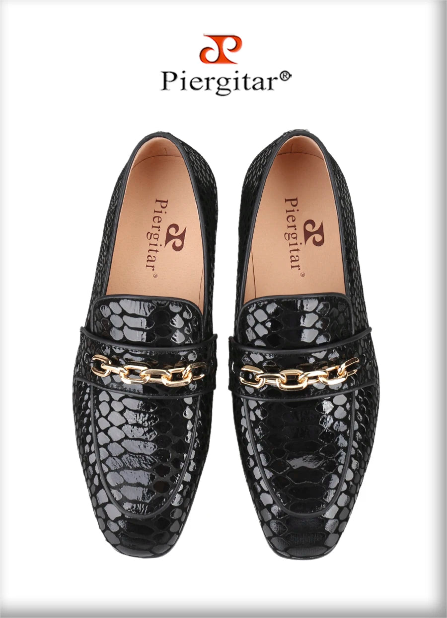 Mocassin Boucle Dorée Homme