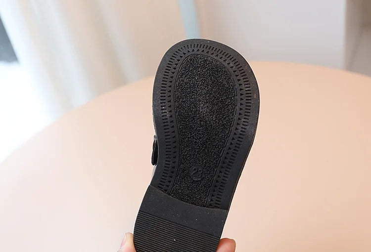 Girl Shoe Fashion Flats for Children Casual Kid Shoe Comfortable PU Leather Shoes Boys Girl Kid Candy Loafers Flat Boy Shoe여아 구두