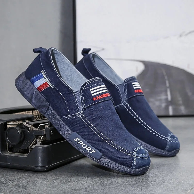 Mocassin Slip-On Toile Homme