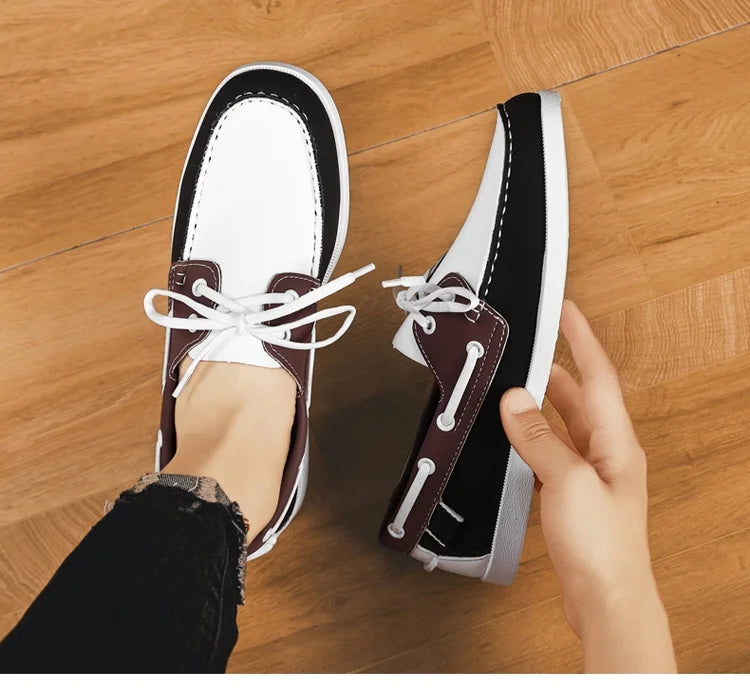 Mocassin Bateau Homme Marron