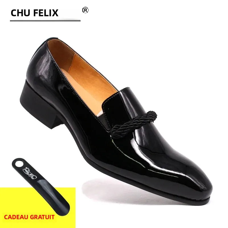 Mocassin de Soirée Homme Vernis Luxe
