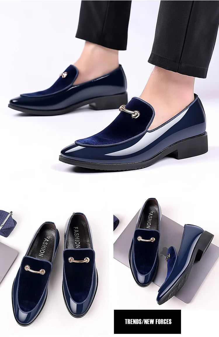 Mocassin Habillé Homme Grande Taille