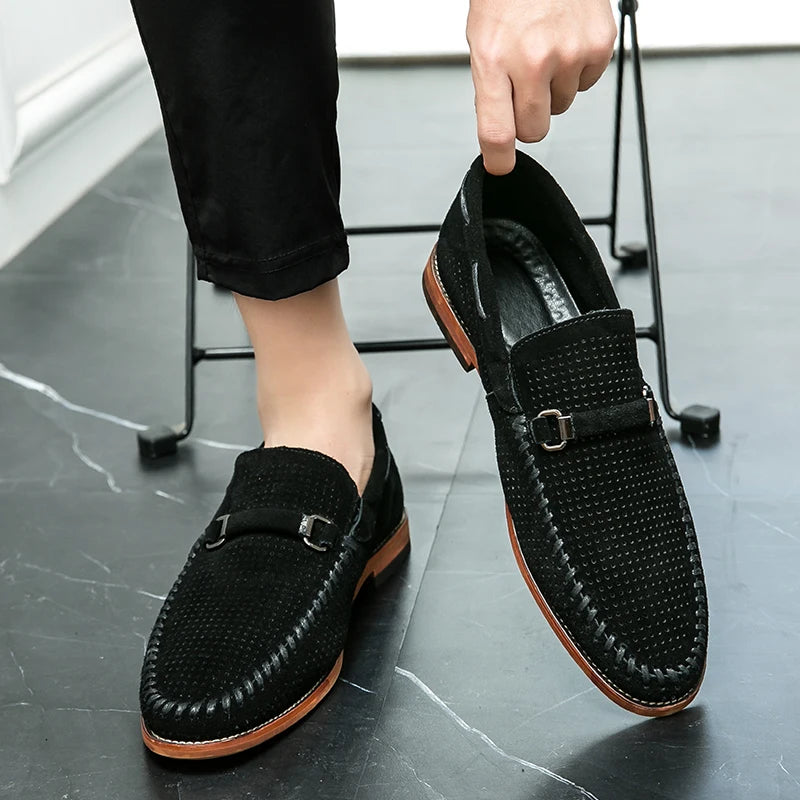 Mocassin Habillé Homme Noir