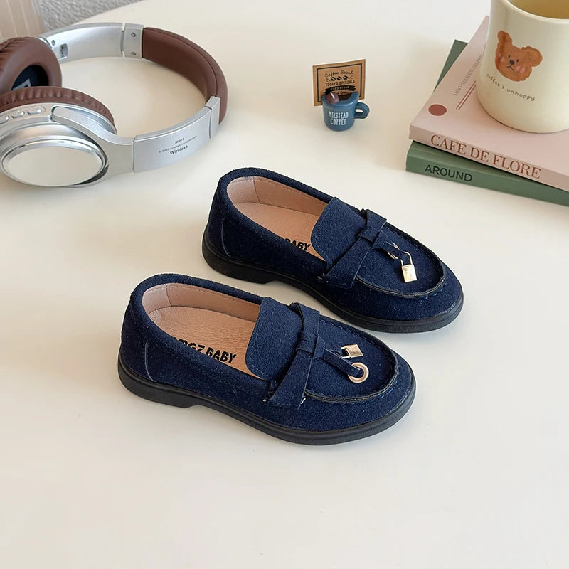 Kid Girl Shoes Loafers 2025 Moccasins Casual Sneakers Zapatos Mujer Flat Shoes for Boy Child Casual Shoes