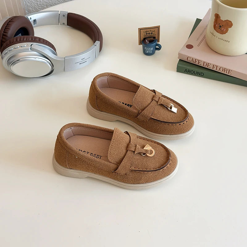 Kid Girl Shoes Loafers 2025 Moccasins Casual Sneakers Zapatos Mujer Flat Shoes for Boy Child Casual Shoes