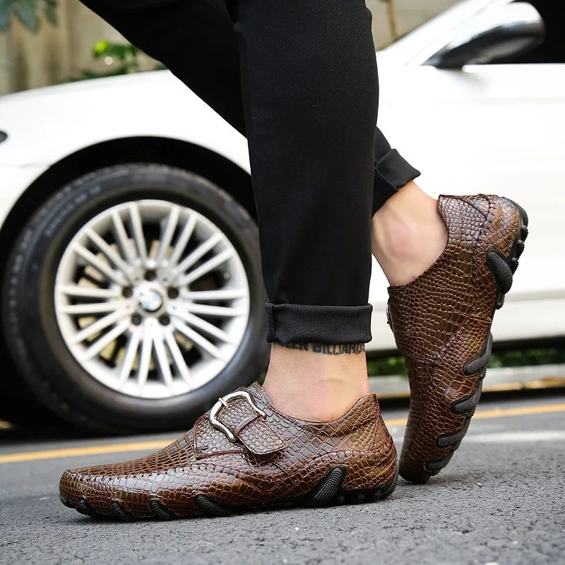 Mocassin Lavande Homme