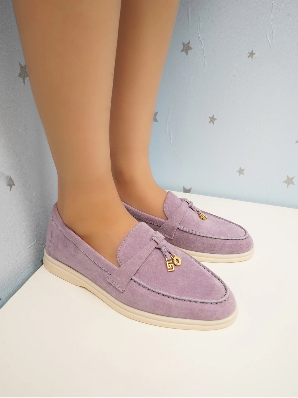 GJ High-Quality Brand Women's Shoes Luxury Leather Round Toe Retro Casual Shoes Spring Thick Soled Loafers Driving Shoes