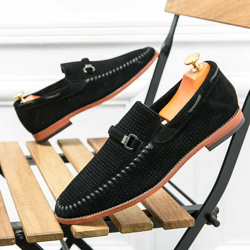 Mocassin Habillé Homme Noir