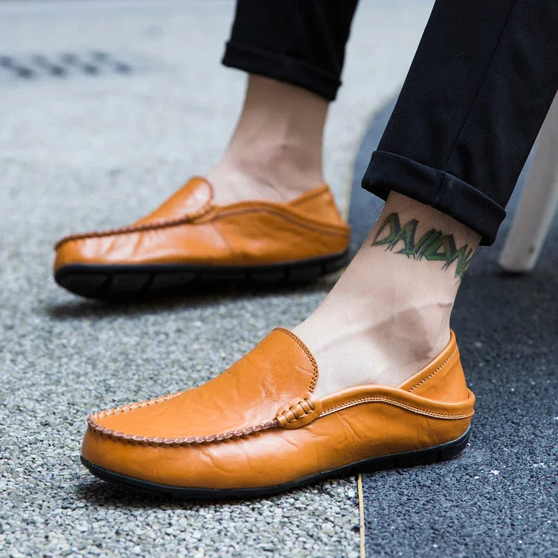 Mocassin Bateau Homme Noir