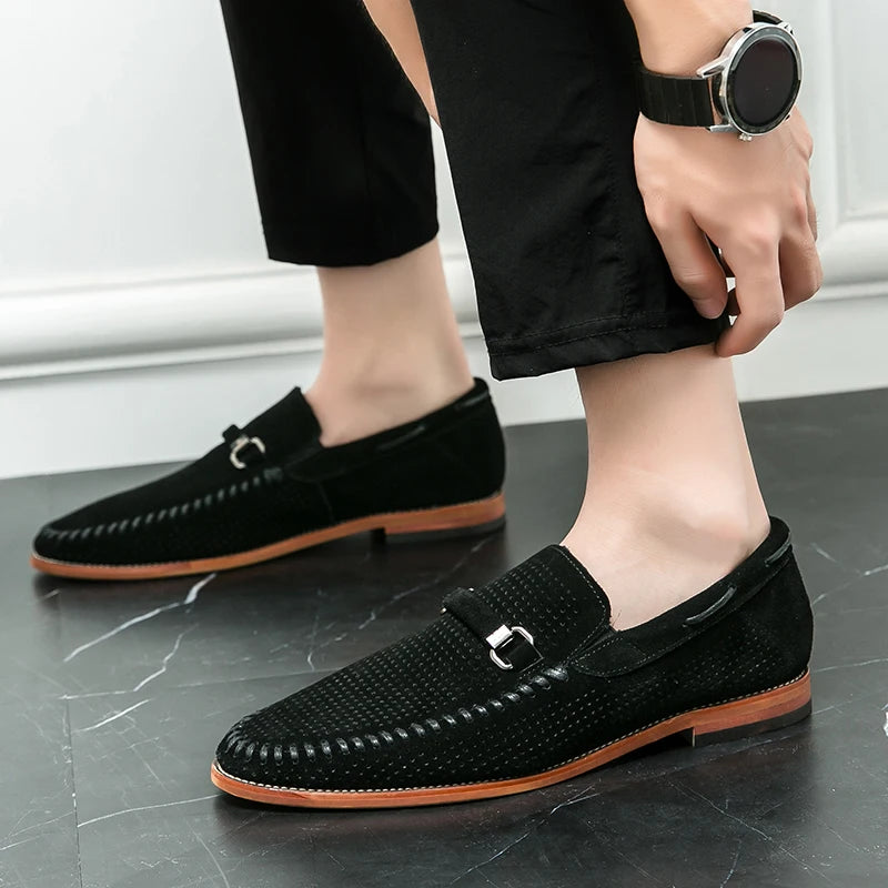 Mocassin Habillé Homme Noir