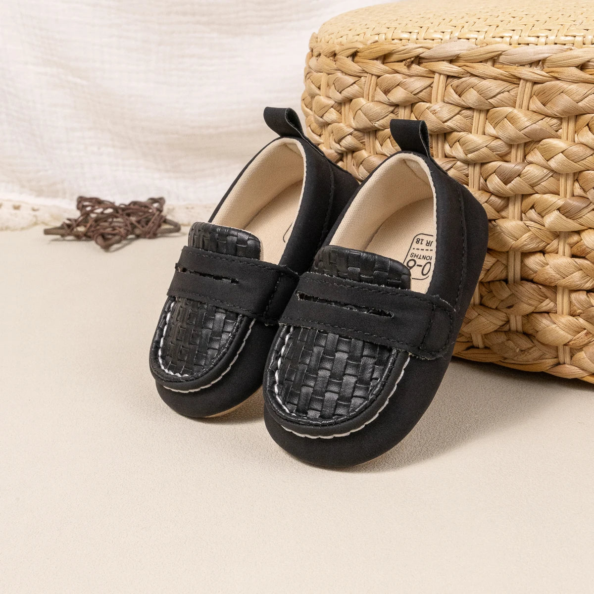 KIDSUN Baby Girls Boys Classic Loafers Infant Oxford Dress Shoes Prewalker Soft Slip On Moccasin Crib Flats Newborn Shoes