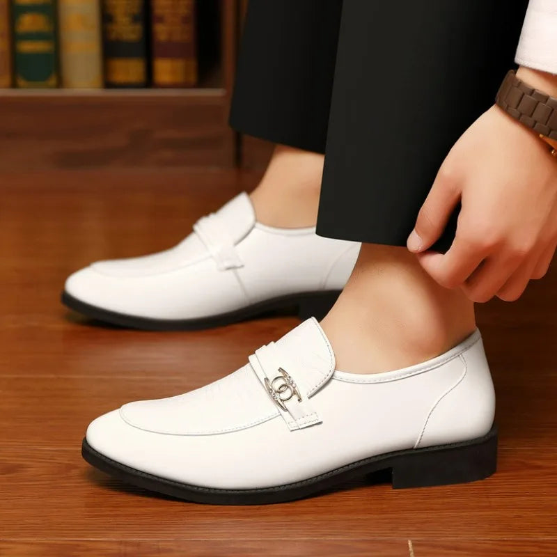 Mocassin Homme Bout Pointu Vernis