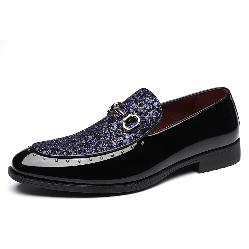 Mocassin Homme Paillettes