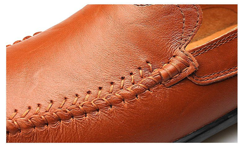 Mocassin Camel Homme