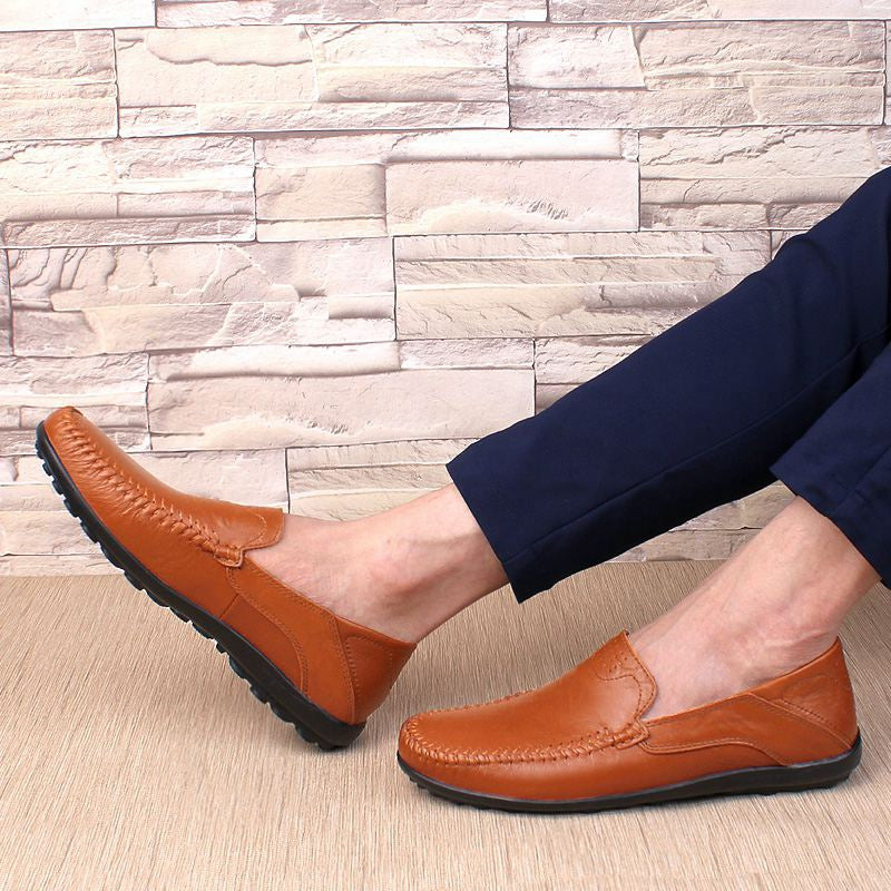 Mocassin Camel Homme