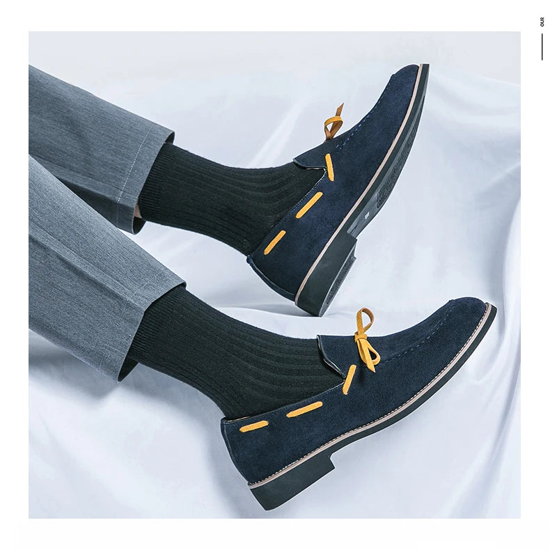 Mocassin Penny Homme Vert