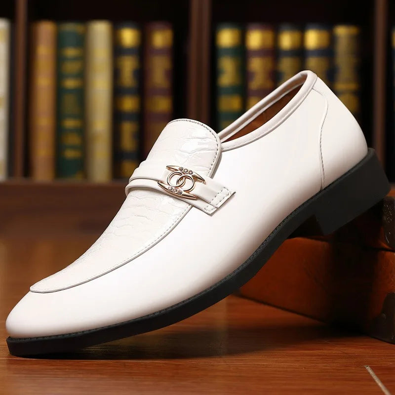 Mocassin Homme Bout Pointu Vernis