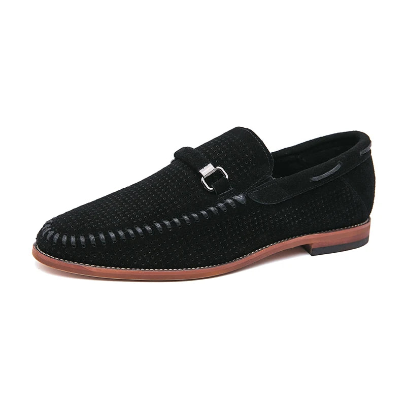 Mocassin Habillé Homme Noir