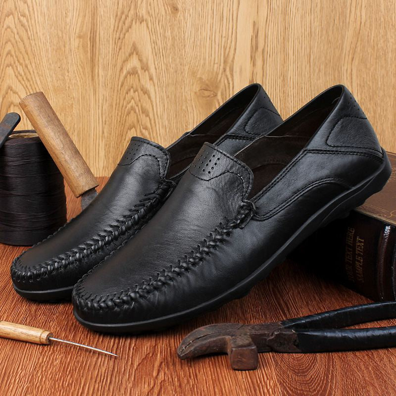 Mocassin Camel Homme
