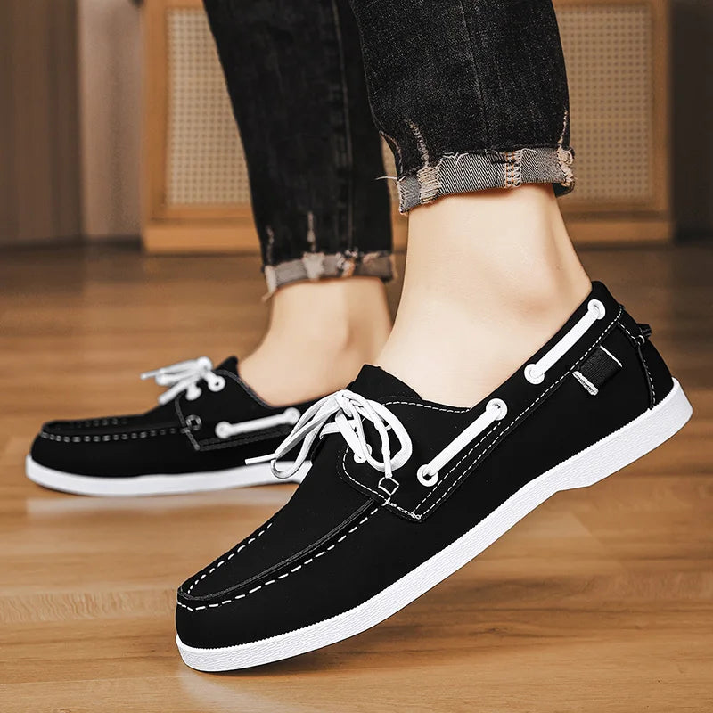 Mocassin Bateau Homme Marron
