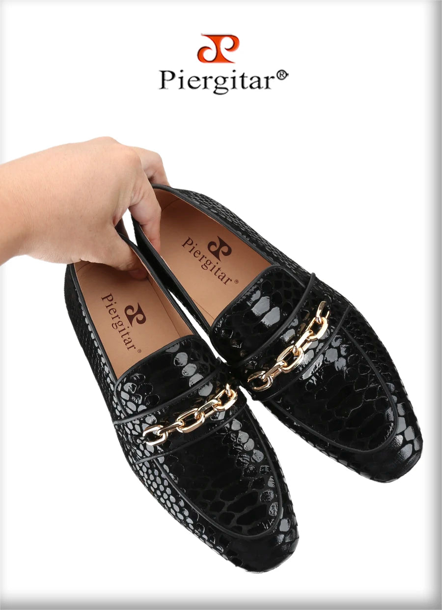 Mocassin Boucle Dorée Homme