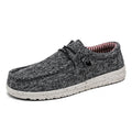 Mocassin Toile Homme Grande Taille