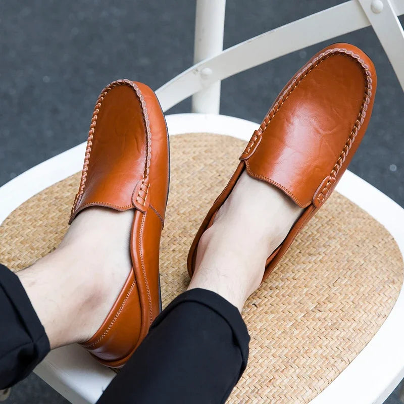 Mocassin Bateau Homme Noir