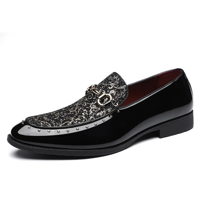 Mocassin Homme Paillettes