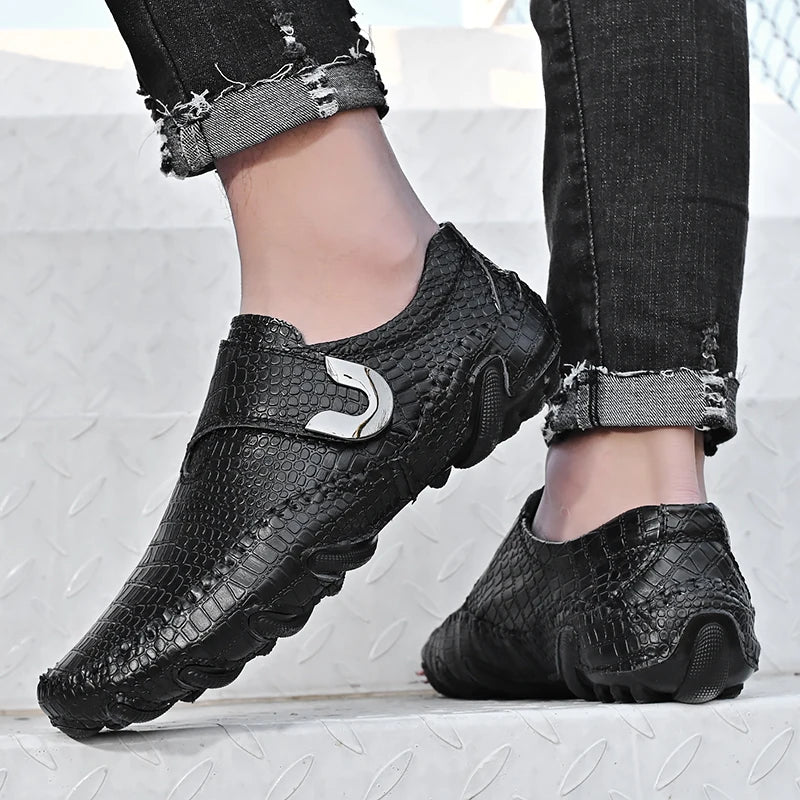 Mocassin Lavande Homme