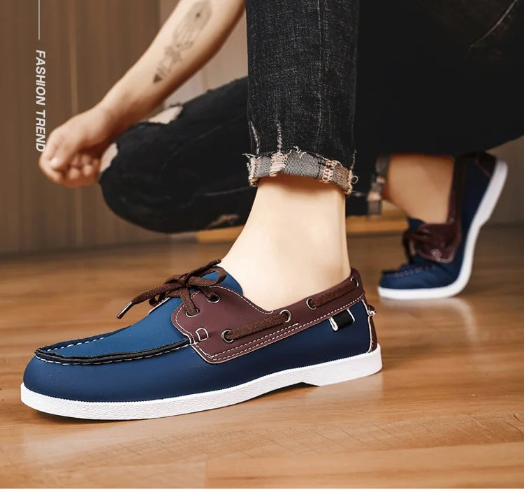 Mocassin Bateau Homme Marron