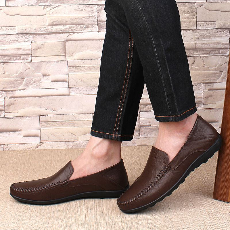 Mocassin Camel Homme