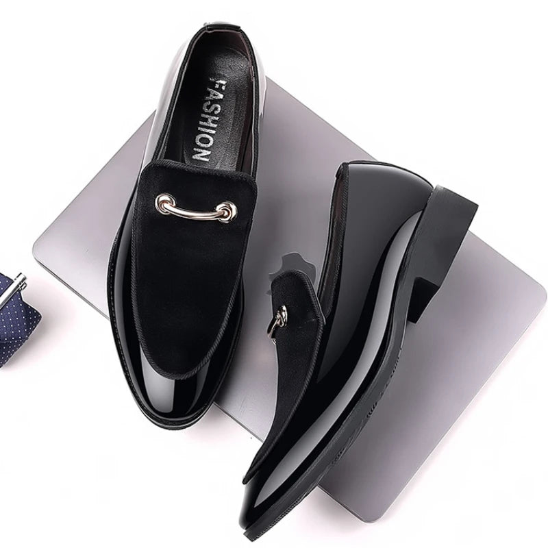 Mocassin Habillé Homme Grande Taille