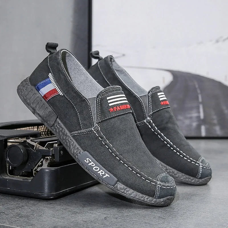 Mocassin Slip-On Toile Homme