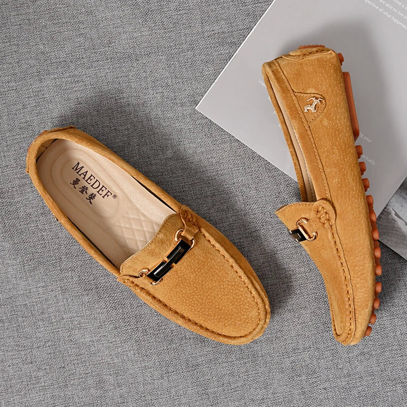 Mocassin Bleu Nuit Homme