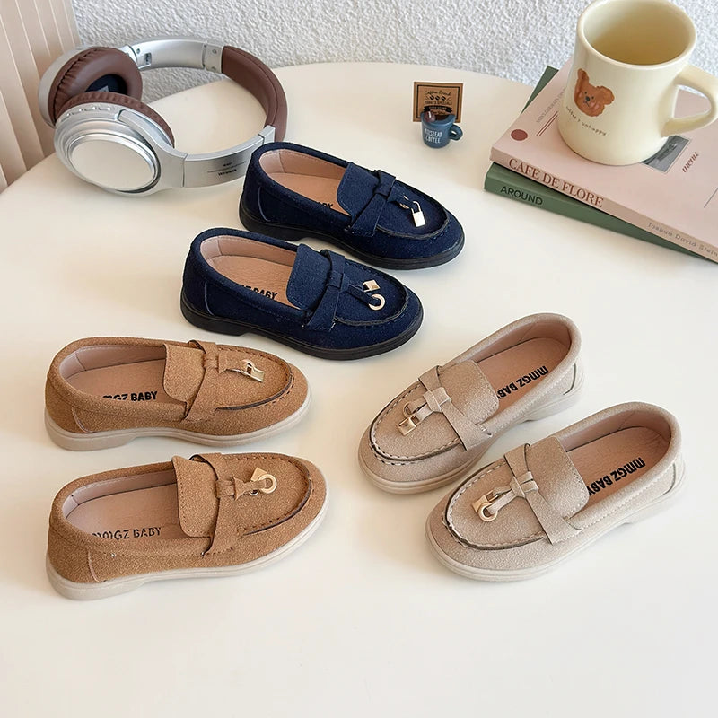 Kid Girl Shoes Loafers 2025 Moccasins Casual Sneakers Zapatos Mujer Flat Shoes for Boy Child Casual Shoes