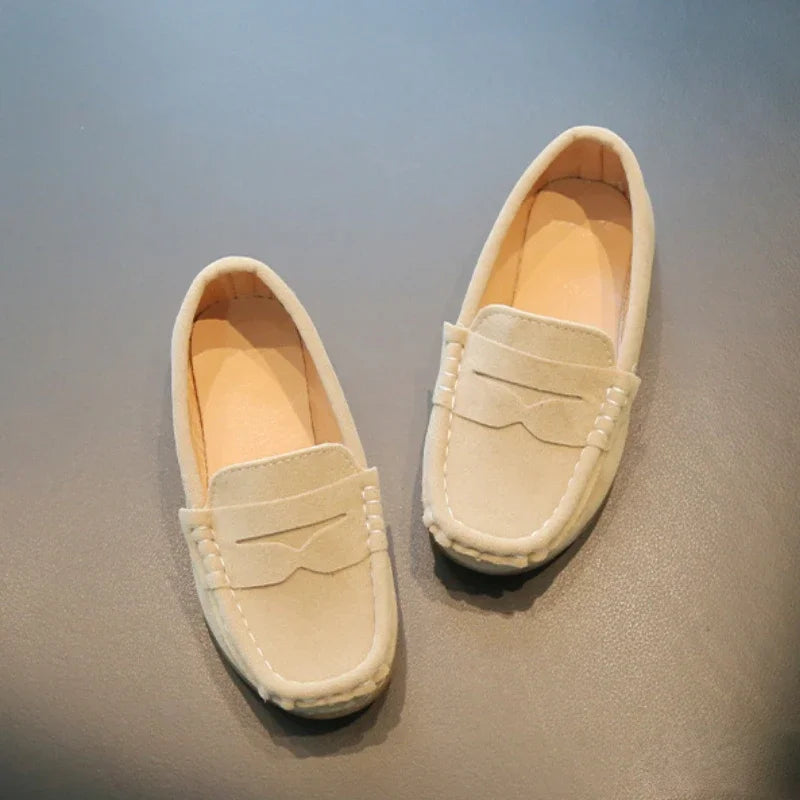Boy Leather Shoe Spring Autumn Versatile Children's School Formal Performance Loafers Causal Non-slip Kids Slip-on Flats Shoes