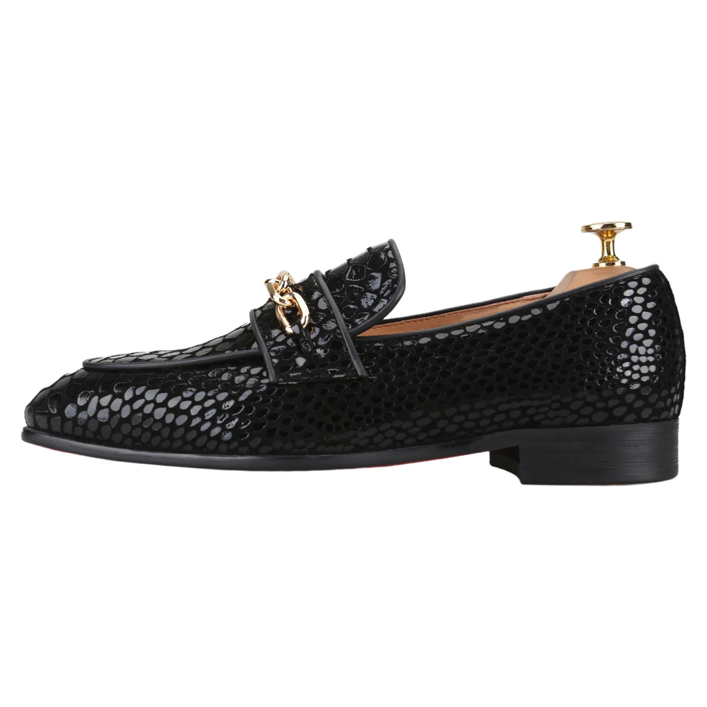 Mocassin Boucle Dorée Homme