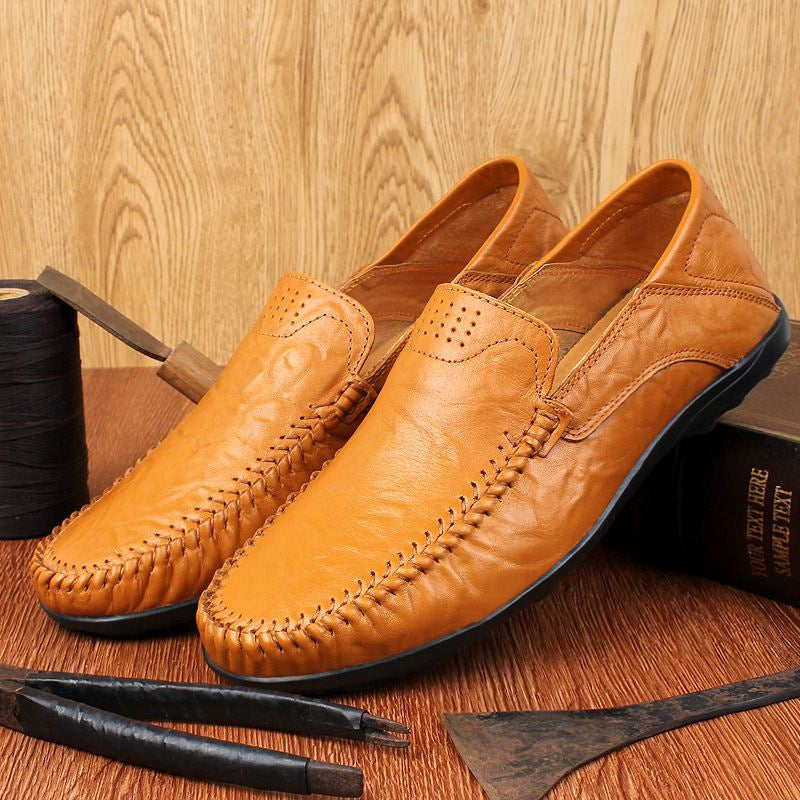 Mocassin Camel Homme
