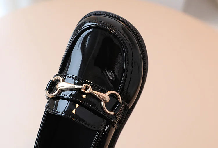 Girl Shoe Fashion Flats for Children Casual Kid Shoe Comfortable PU Leather Shoes Boys Girl Kid Candy Loafers Flat Boy Shoe여아 구두