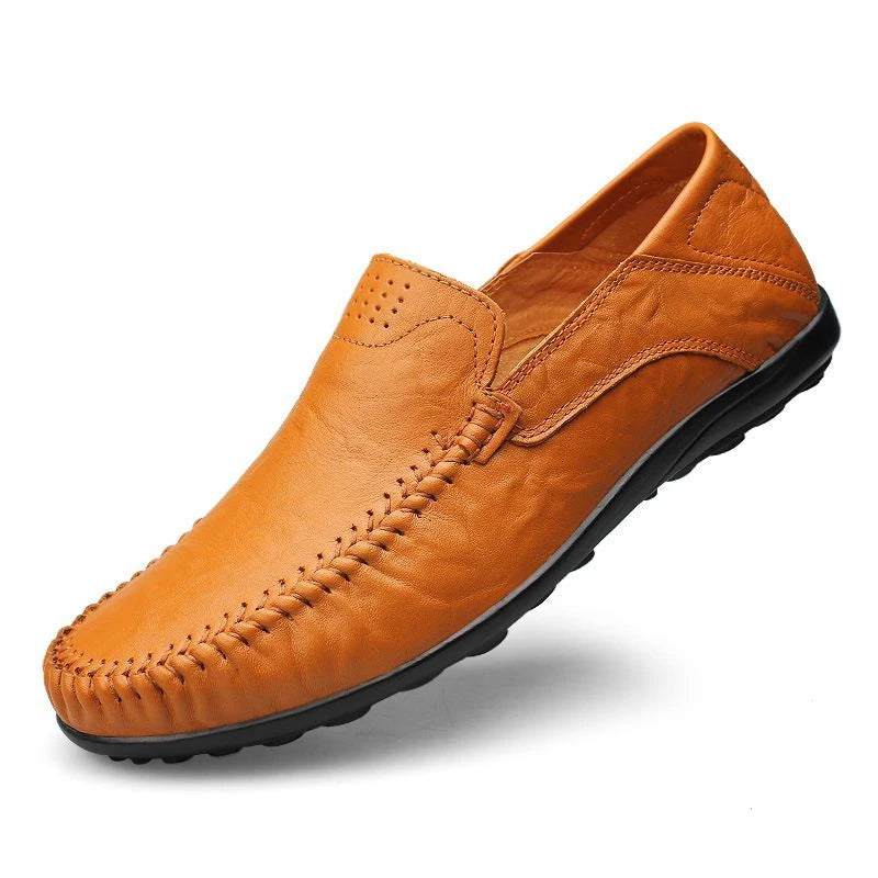 Mocassin Camel Homme