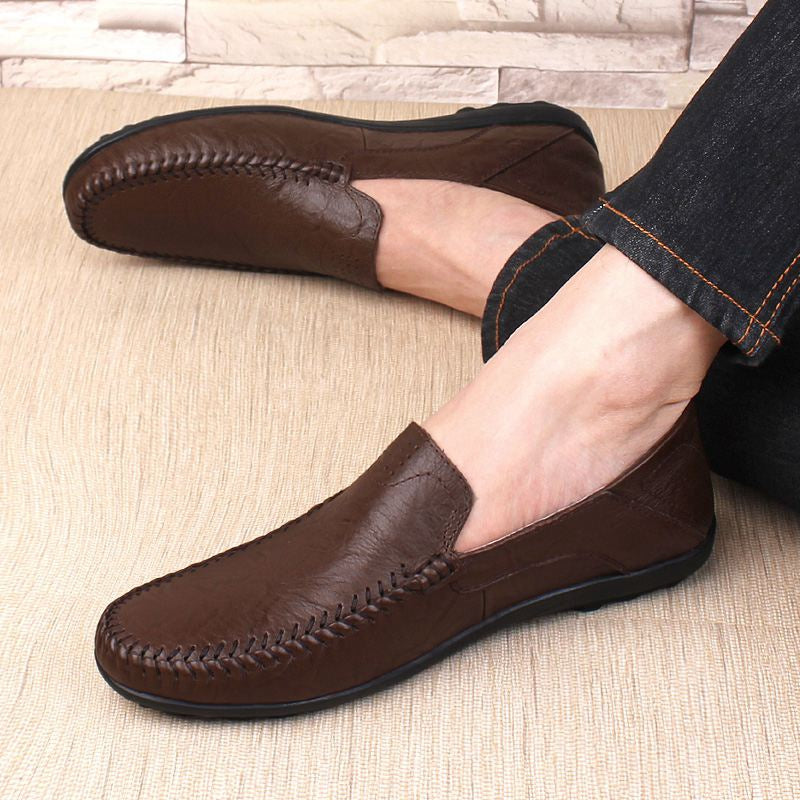 Mocassin Camel Homme