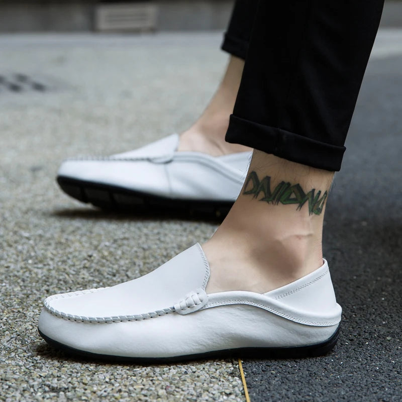 Mocassin Bateau Homme Noir
