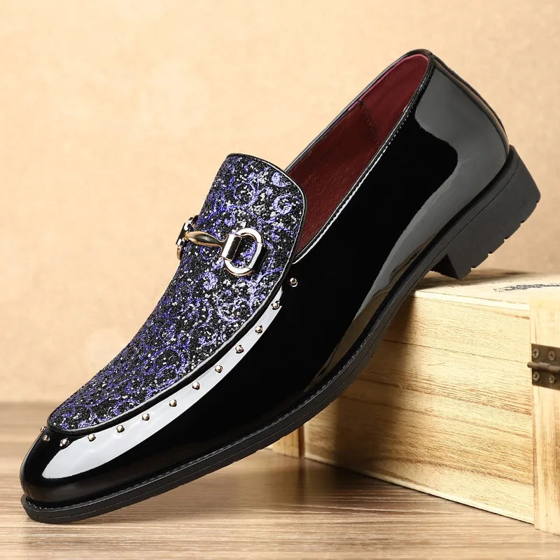 Mocassin Homme Paillettes
