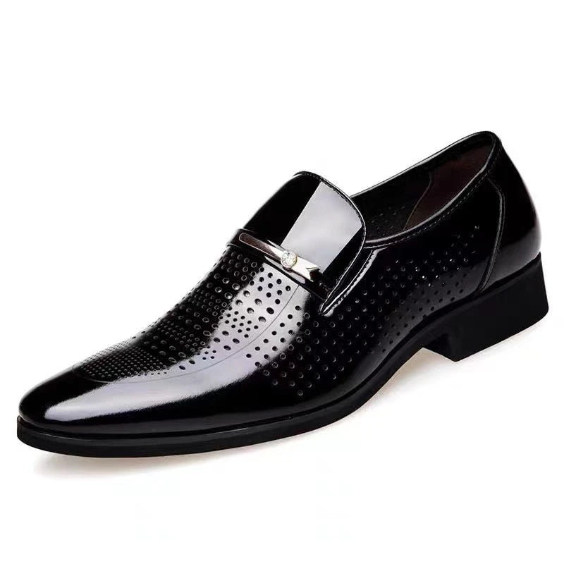 Mocassin Bordeaux Homme Vernis