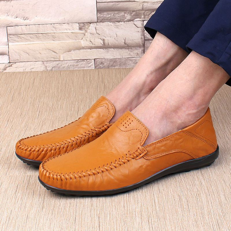 Mocassin Camel Homme